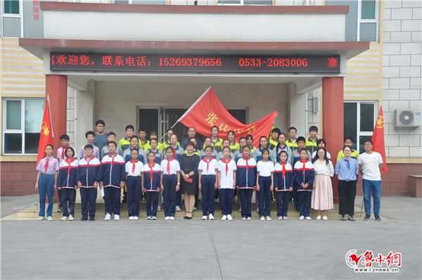 九九重阳节,浓浓敬老情—张店四中走进沣水镇寨子敬老院_ 中学_鲁中