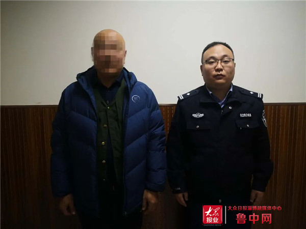 遛弯途中“顺手牵羊”偷盆景 张店警方不到1小时将其抓获