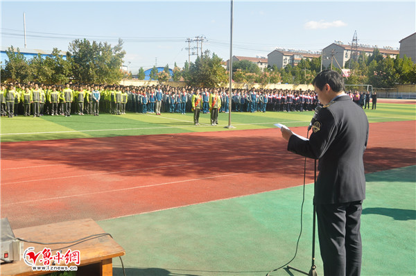 普及食品安全常识养成良好饮食习惯张店四中举行食品安全主题教育